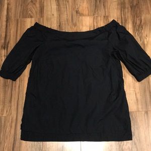 Lauren Ralph Lauren black off shoulder top